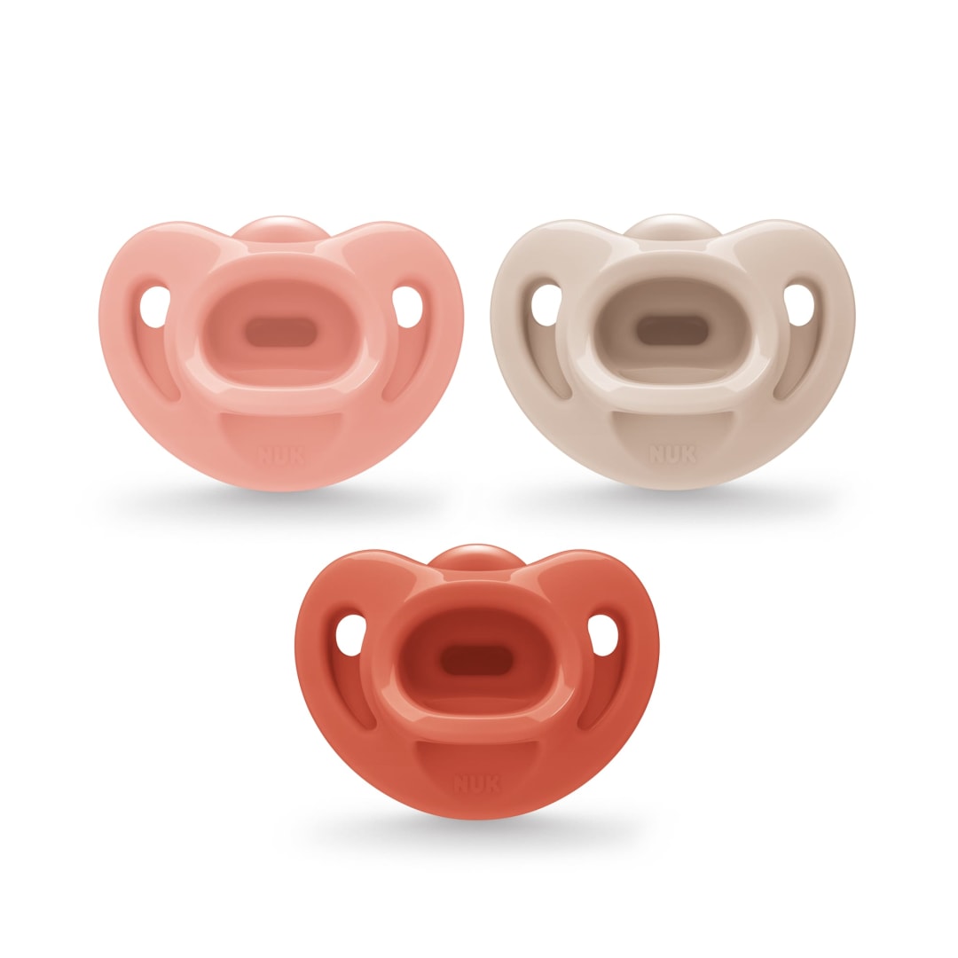 NUK® First Choice Comfy™ 100% Silicone Pacifier, 6-18 months