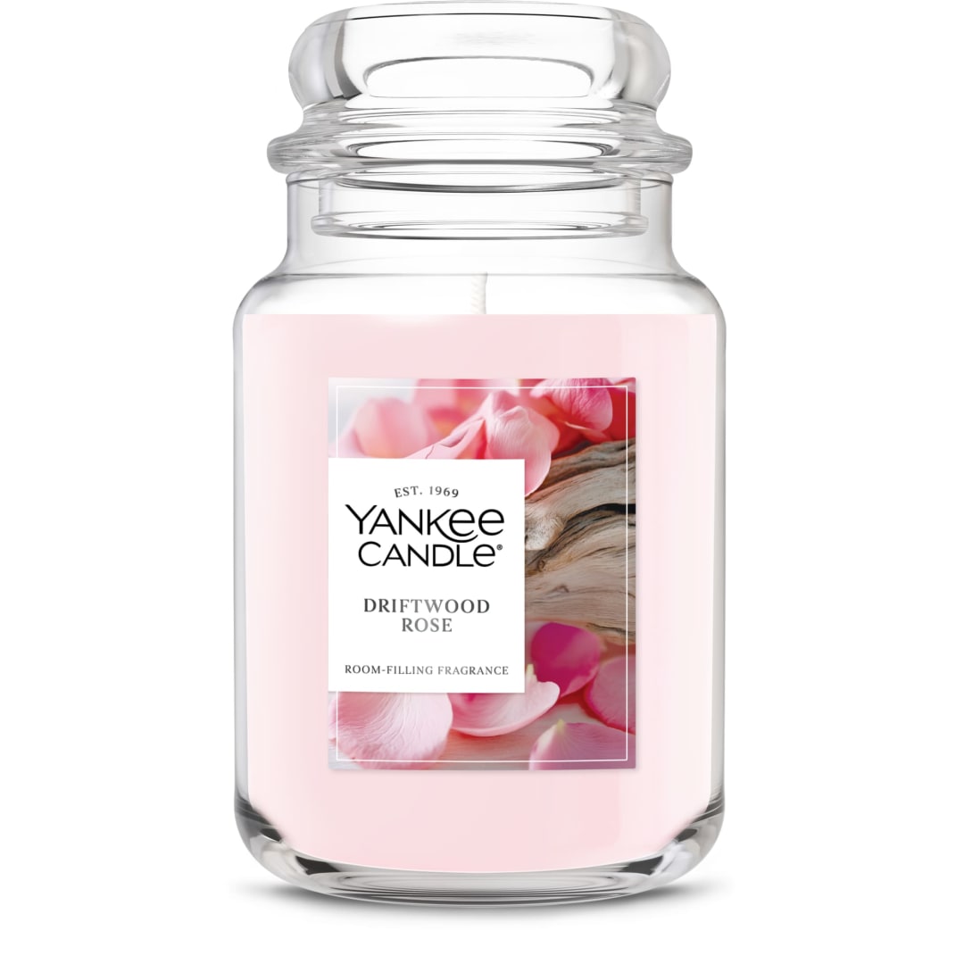Yankee Candle Driftwood Rose Original Large Jar Candle