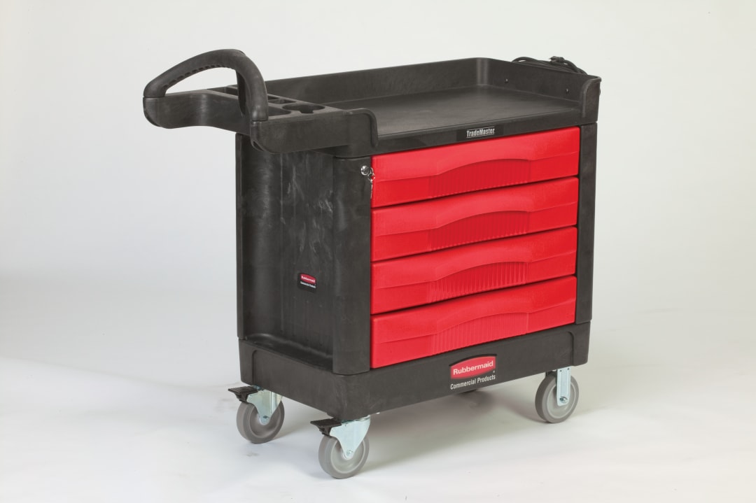 TradeMaster® Cart with 4 Drawers