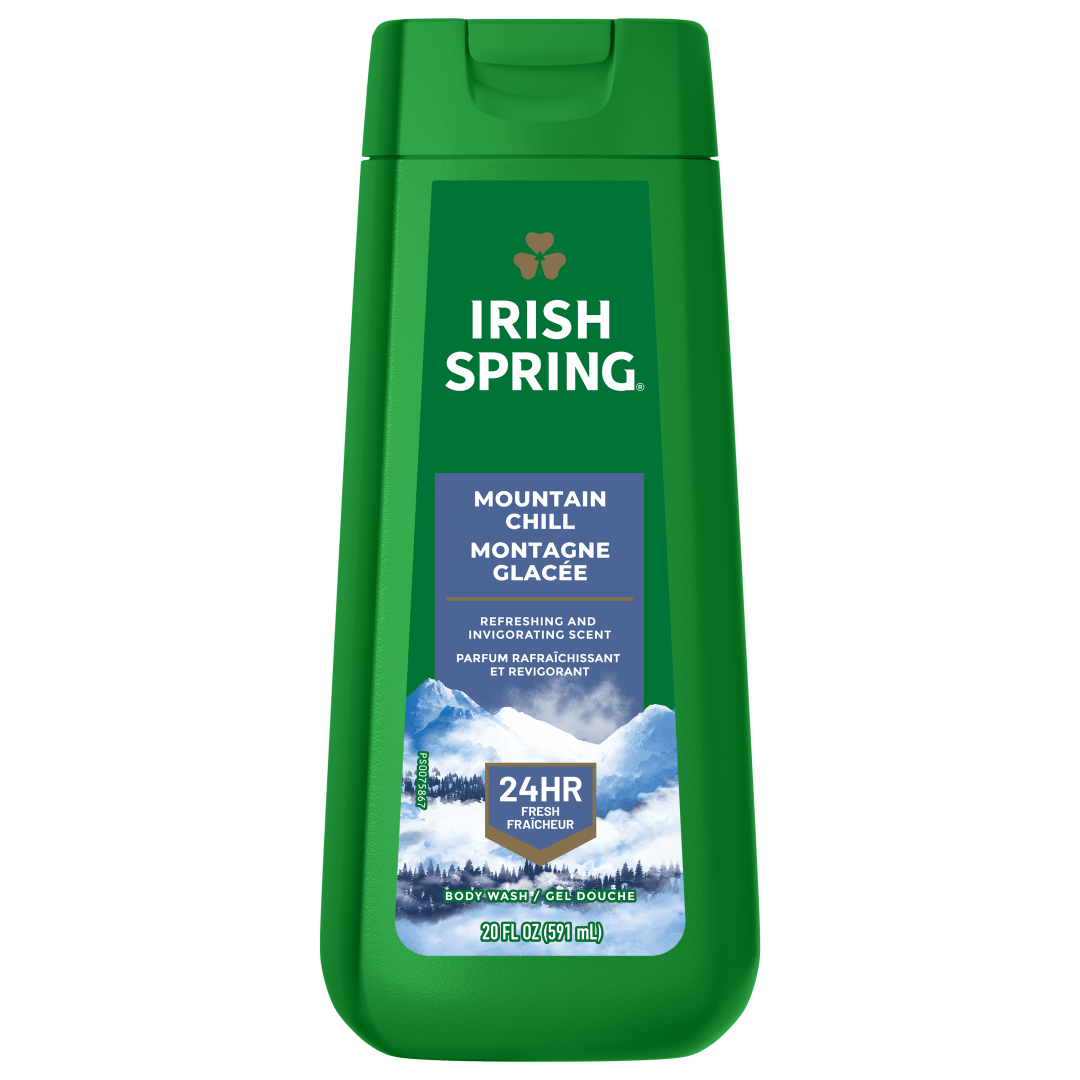 Irish Spring Mountain Chill Body Wash for Men, 591 mL