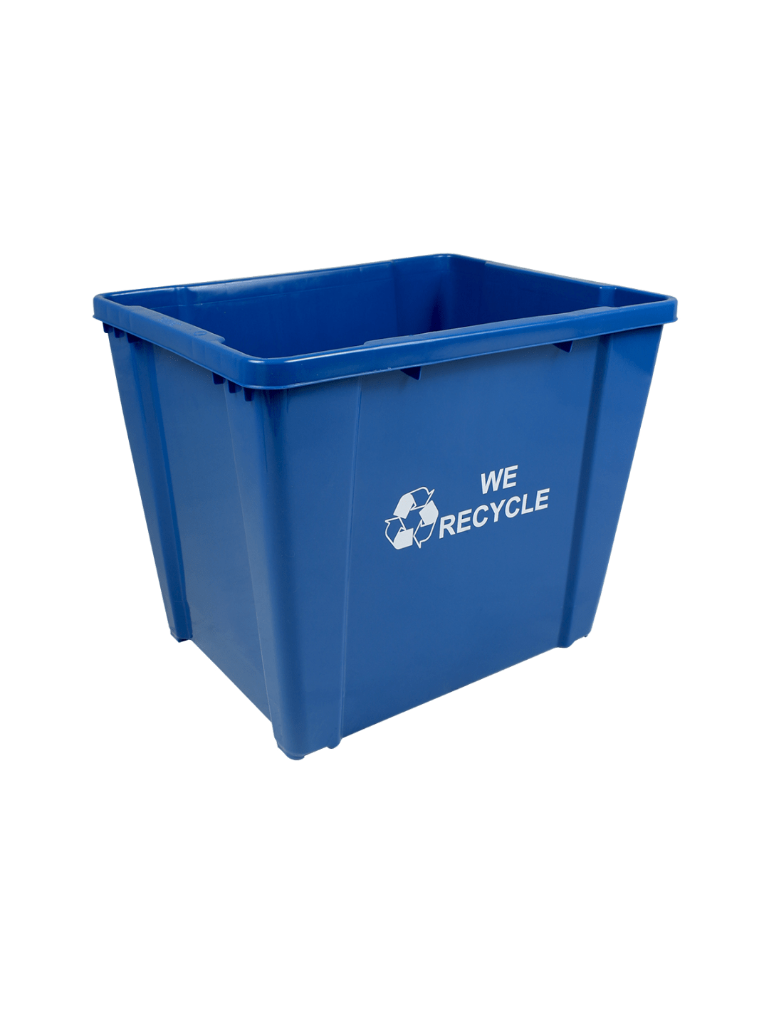 CURBSIDE - Single - Body - Sir24 - Mobius Loop-We Recycle 2 Sides - Busch Blue