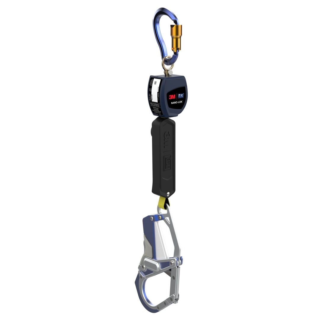 3M™ DBI-SALA® Nano-Lok™ Kişisel Geri Sarımlı Yaşam Hattı, tek kollu, Dokuma, 1,8 m, 3101709