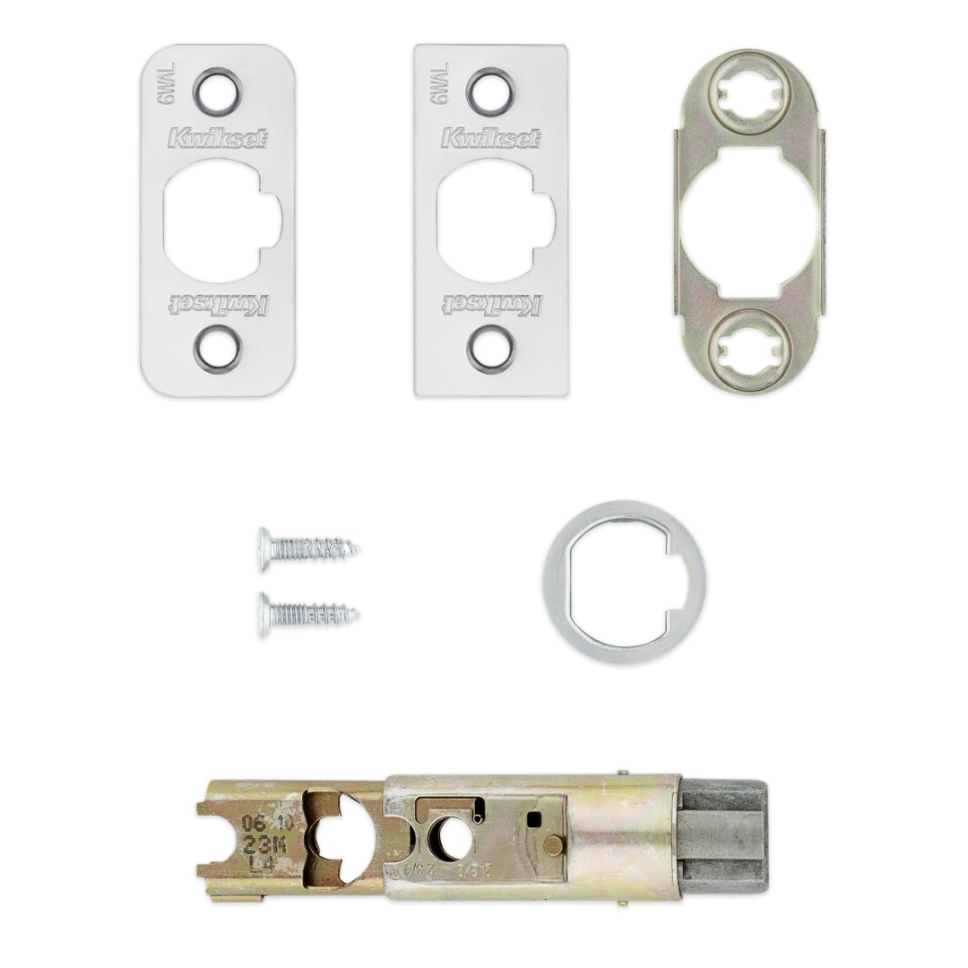 6-Way Adjustable Deadlatch for Polished Chrome or Satin Chrome Finish
