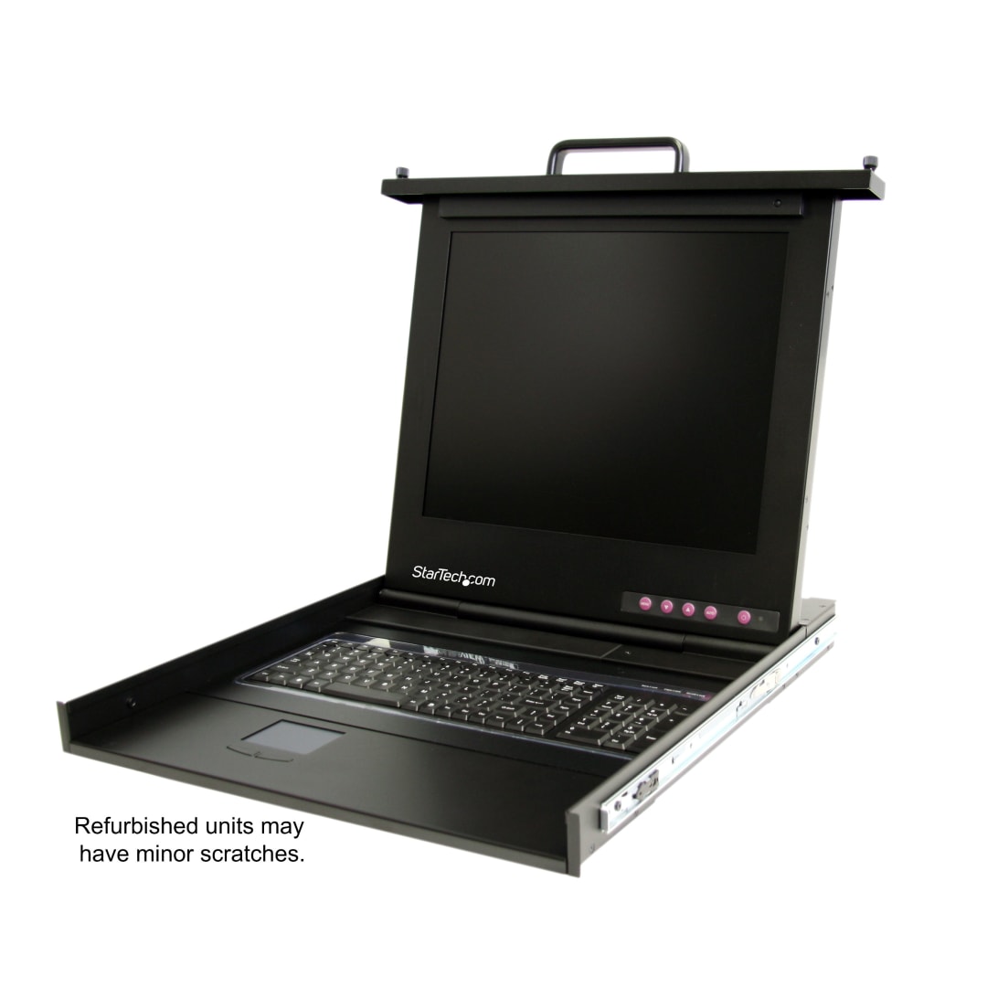 Refurbished 1U 17inch LCD KVM Rack Console