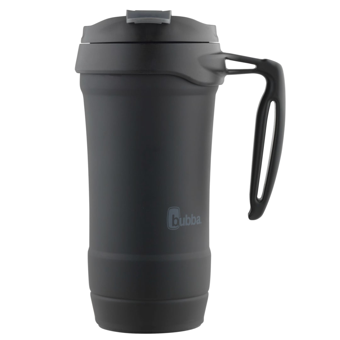 bubba® Hero Dual-Wall Vacuum-Insulated Stainless Steel Travel Mug, Licorice, 18 oz