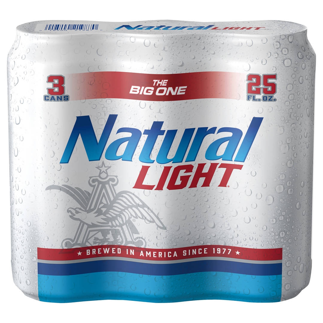 Natural Light® Beer, 3 Pack 25 fl. oz. Cans