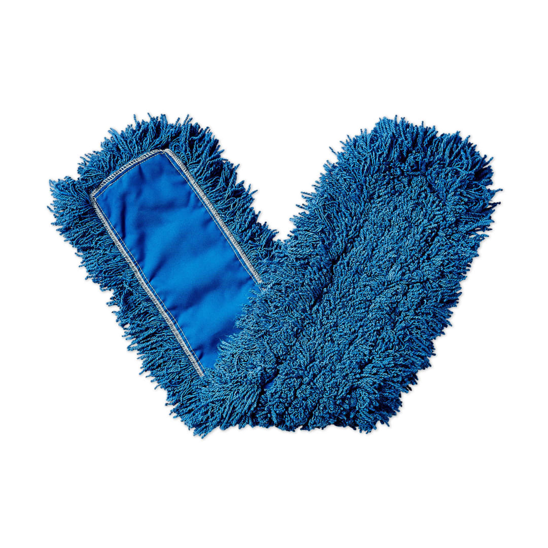 36" Twisted Loop Synthetic Dust Mop, Blue