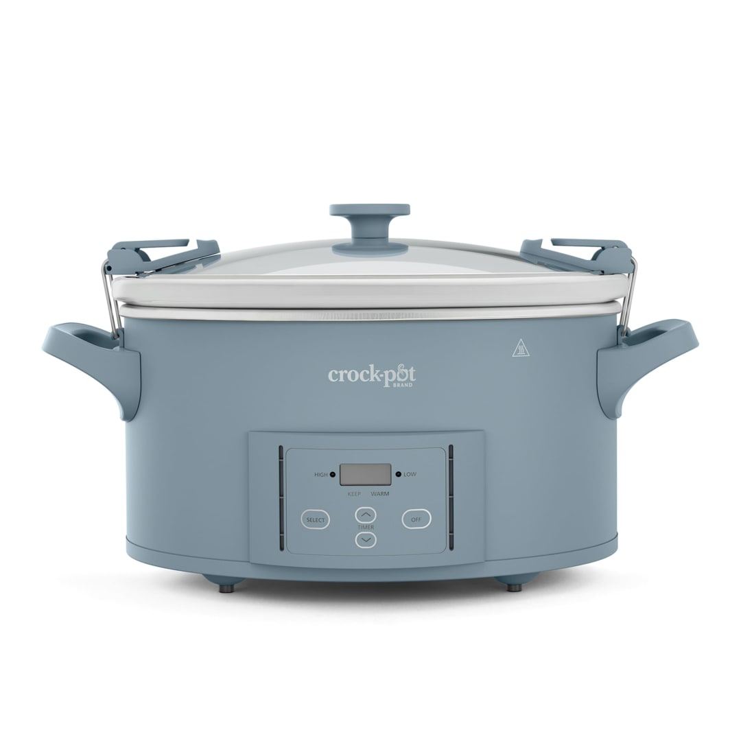 Crock-Pot® Design Series 7-Quart Programmable Slow Cooker, Morning Haze Blue
