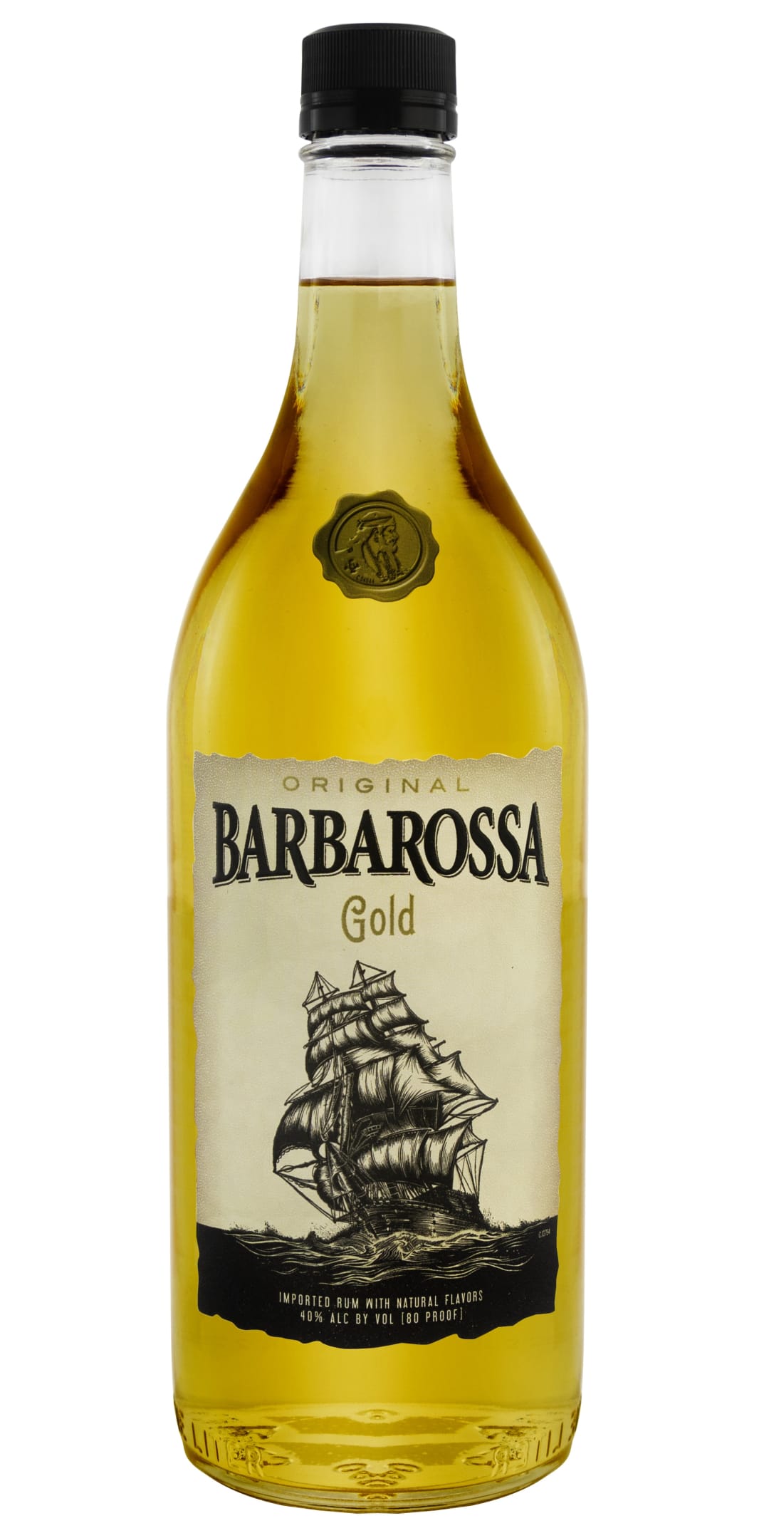 Barbarossa Gold Rum 1l 80 Proof