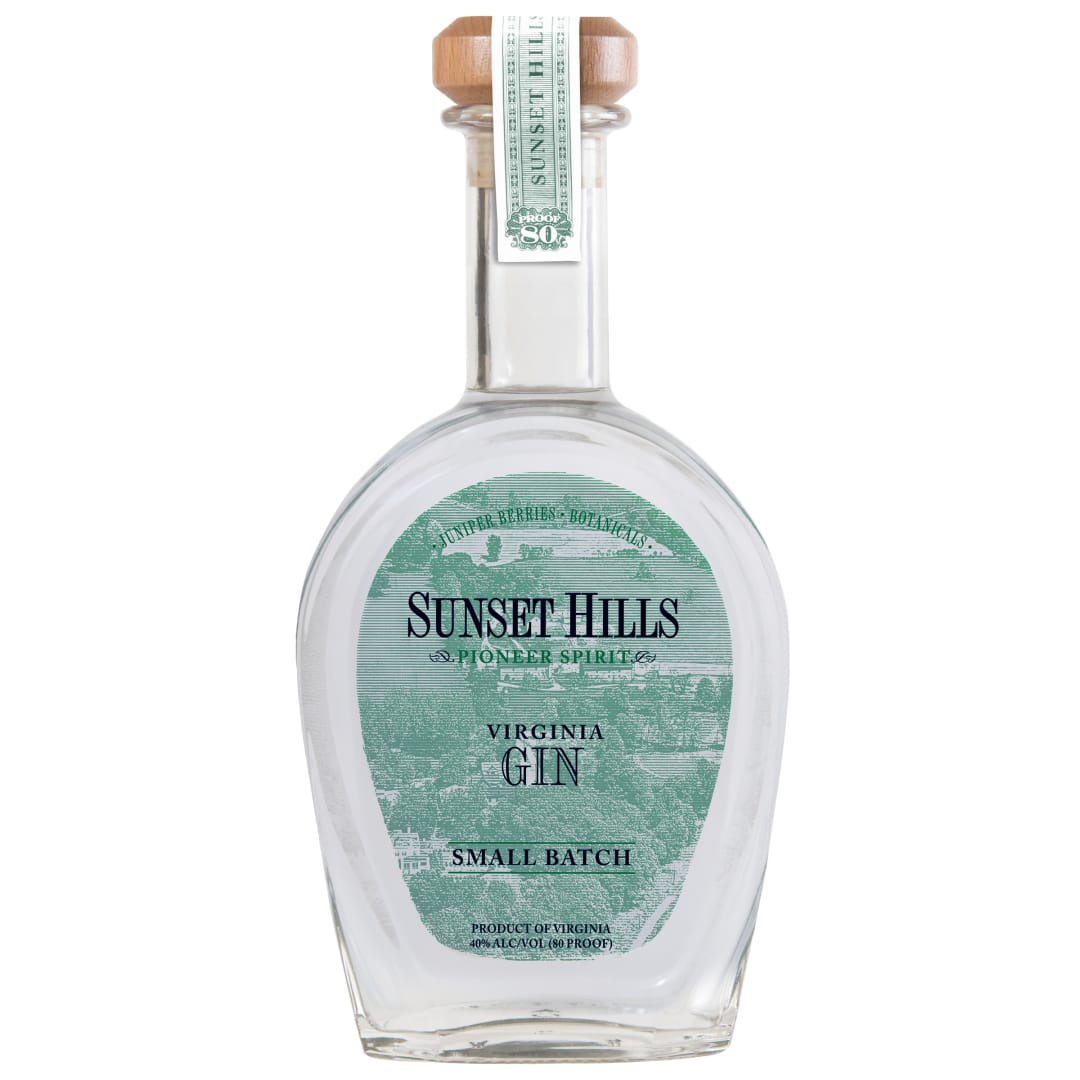 Sunset Hills Small Batch Virginia Gin 750ml 80 Proof