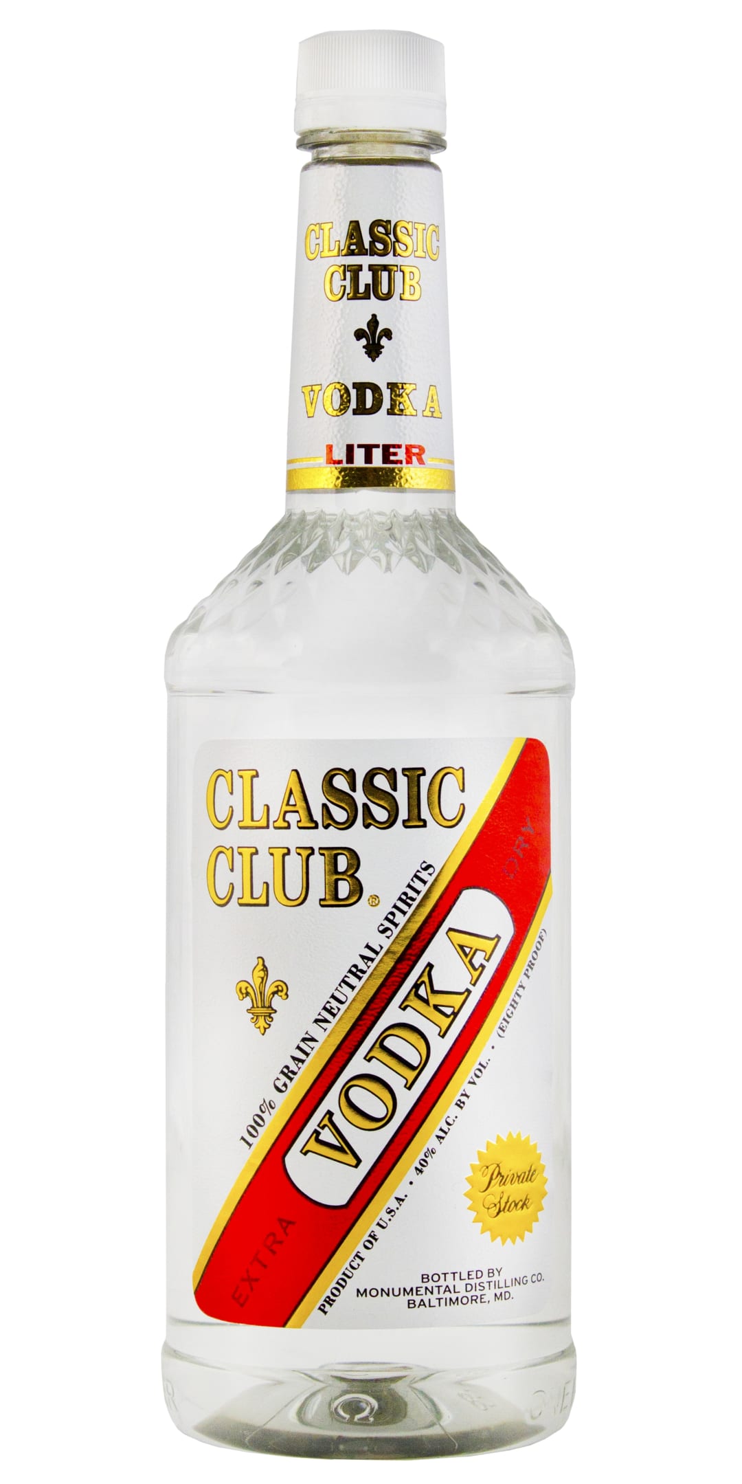 Classic Club Vodka 1l 80 Proof