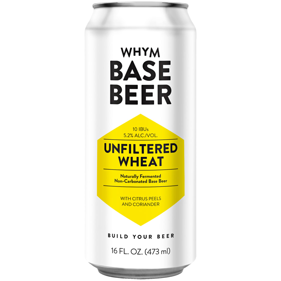 Whym Base Beer Unfiltered Wheat Beer, 16 fl. oz. Can