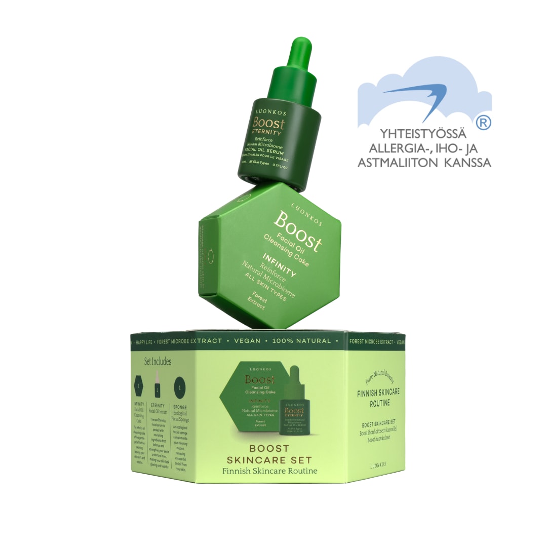 Luonkos Boost skincare set