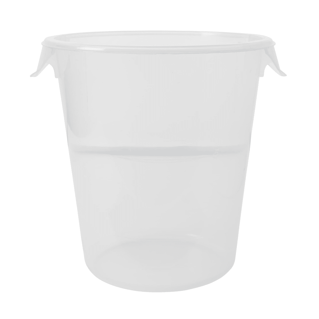 Round Storage Container 8 QT Clear