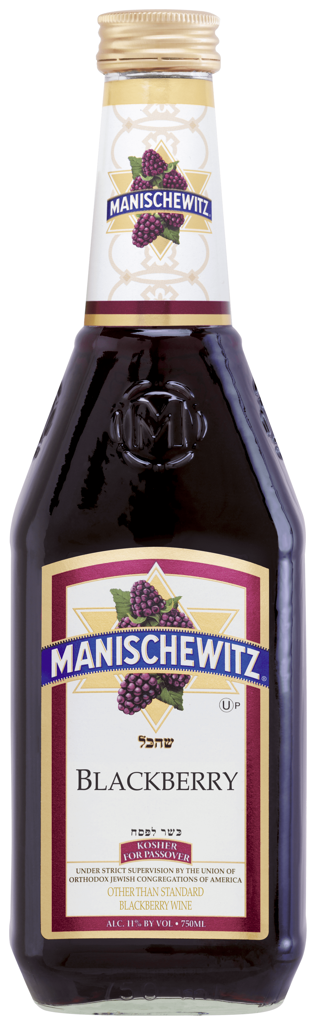 Manischewitz Blackberry Fruit Wine 750ml