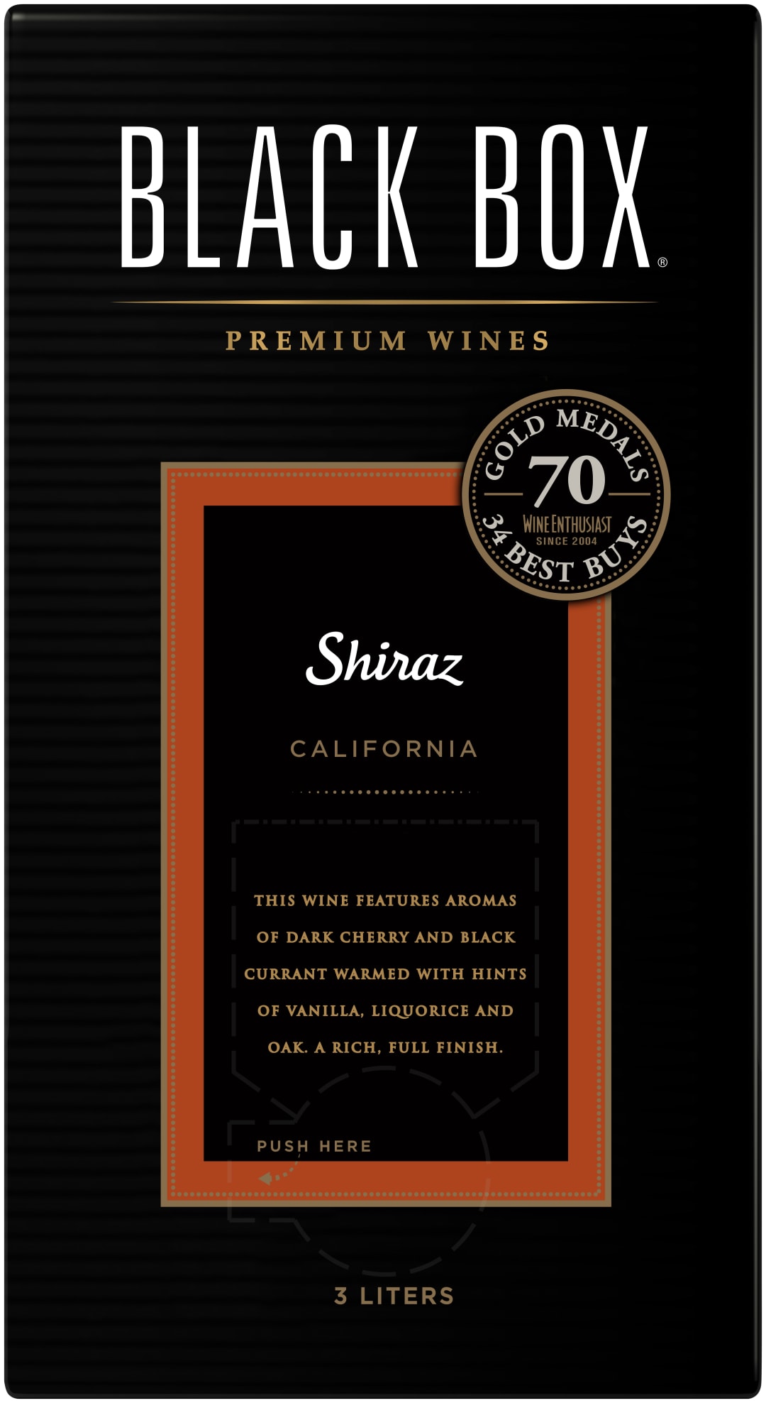 Black Box Shiraz Red Wine 3L Box Wine