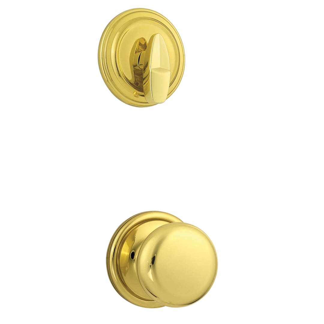 978 Single Cylinder Interior Pack w/Hancock Keyed Entry Knob for Montara Handlesets in Polished Brass