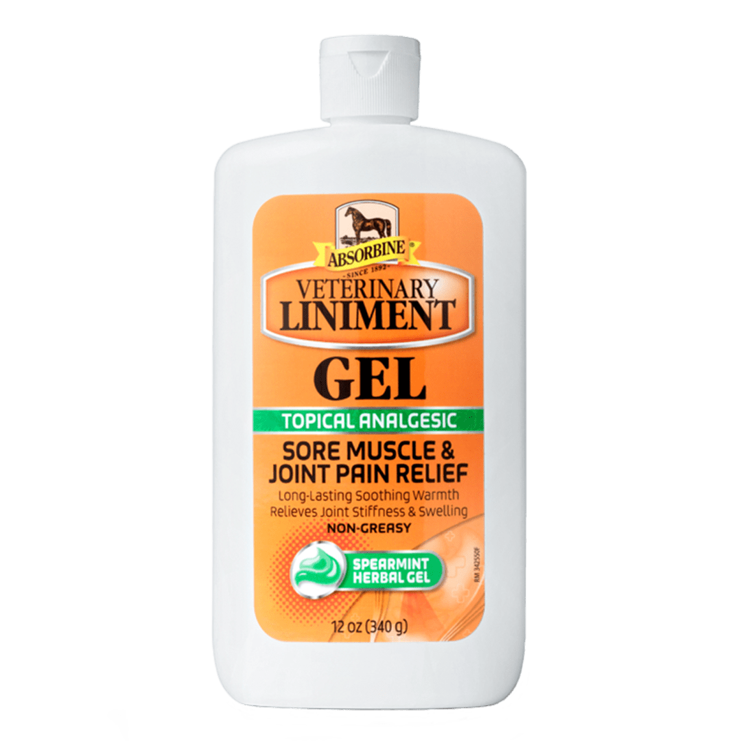 Veterinary Liniment Gel 12 oz Bottle