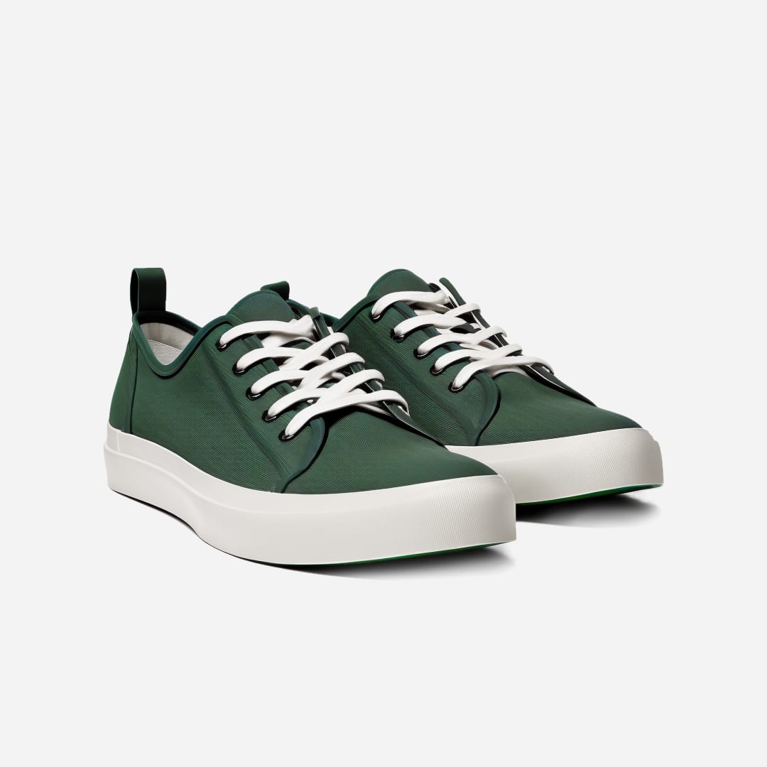 UrbanStride Canvas Kicks - Green, 10