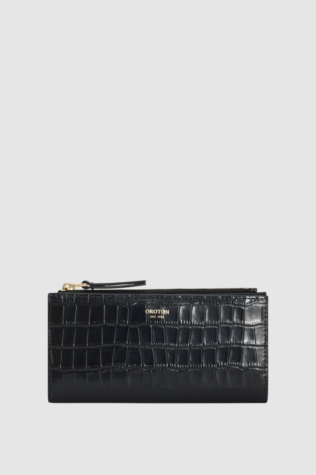 Eve Texture Slim Zip Wallet