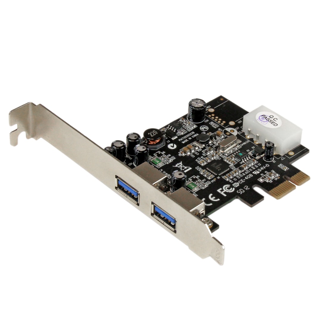 2 Port PCIE SuperSpeed USB 3 0 Card Adapter