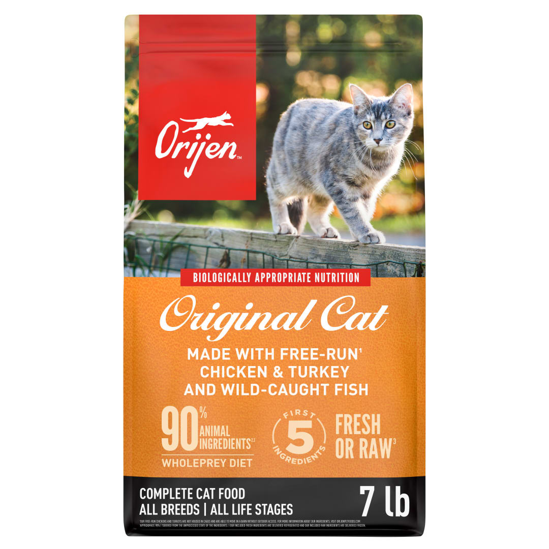 ORIJEN Grain Free High Protein Premium Dry Cat Food Original Recipe