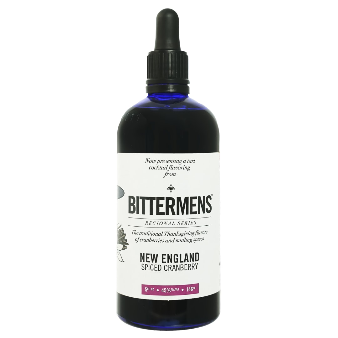 Bittermens New England Spiced Cranberry Cocktail Flavoring 5Fl oz 90 Proof