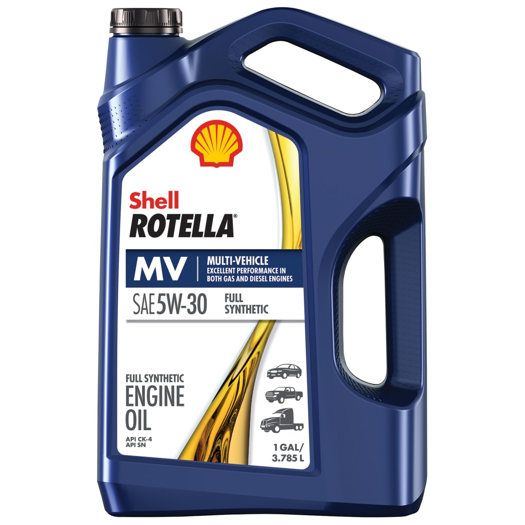 Shell Rotella T6 MV Multi-Vehicle Full Synthetic 5W-30 Diesel Engine Oil, 3.785 Litre