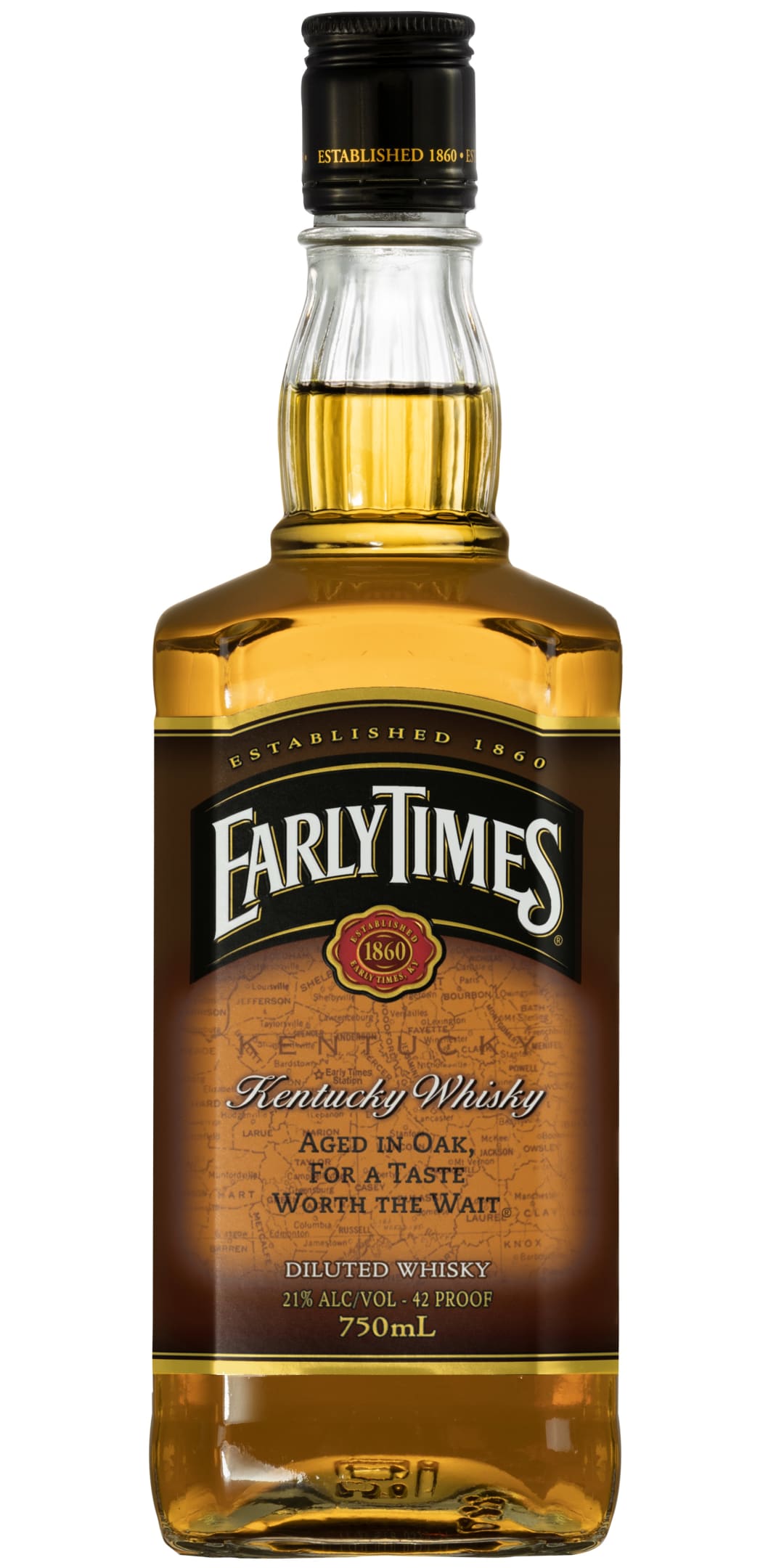Early Times Kentucky Whisky 750ml 42 Proof