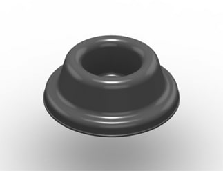 3M™ Bumpon™ SJ5532 Elastikpuffer, Grau, 16,7 mm
