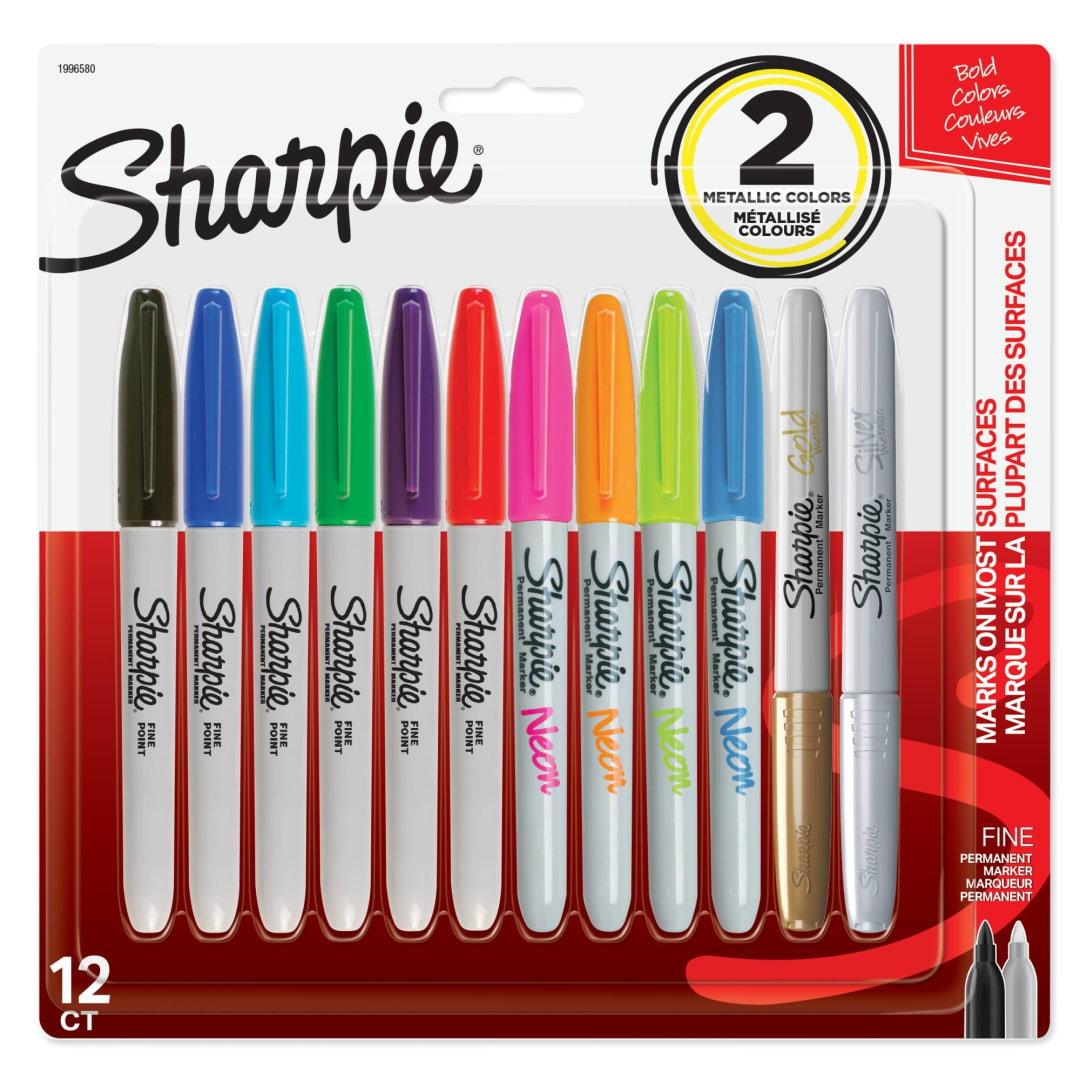 SHRP FN 12CT ASST-NEON/ MET /CORE REPACK