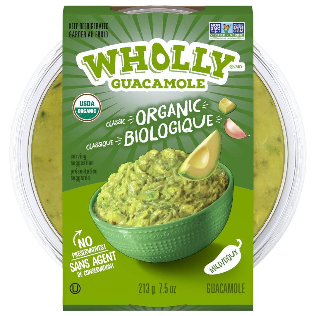 WHOLLY GUACAMOLE Organic Bowl Canada