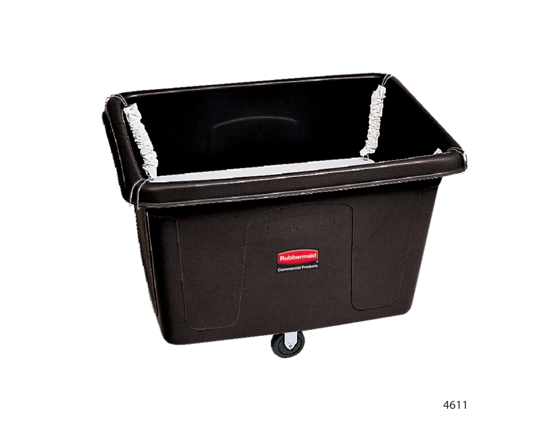 Cube Truck with Spring Platform, 14 Cubic Foot, Black