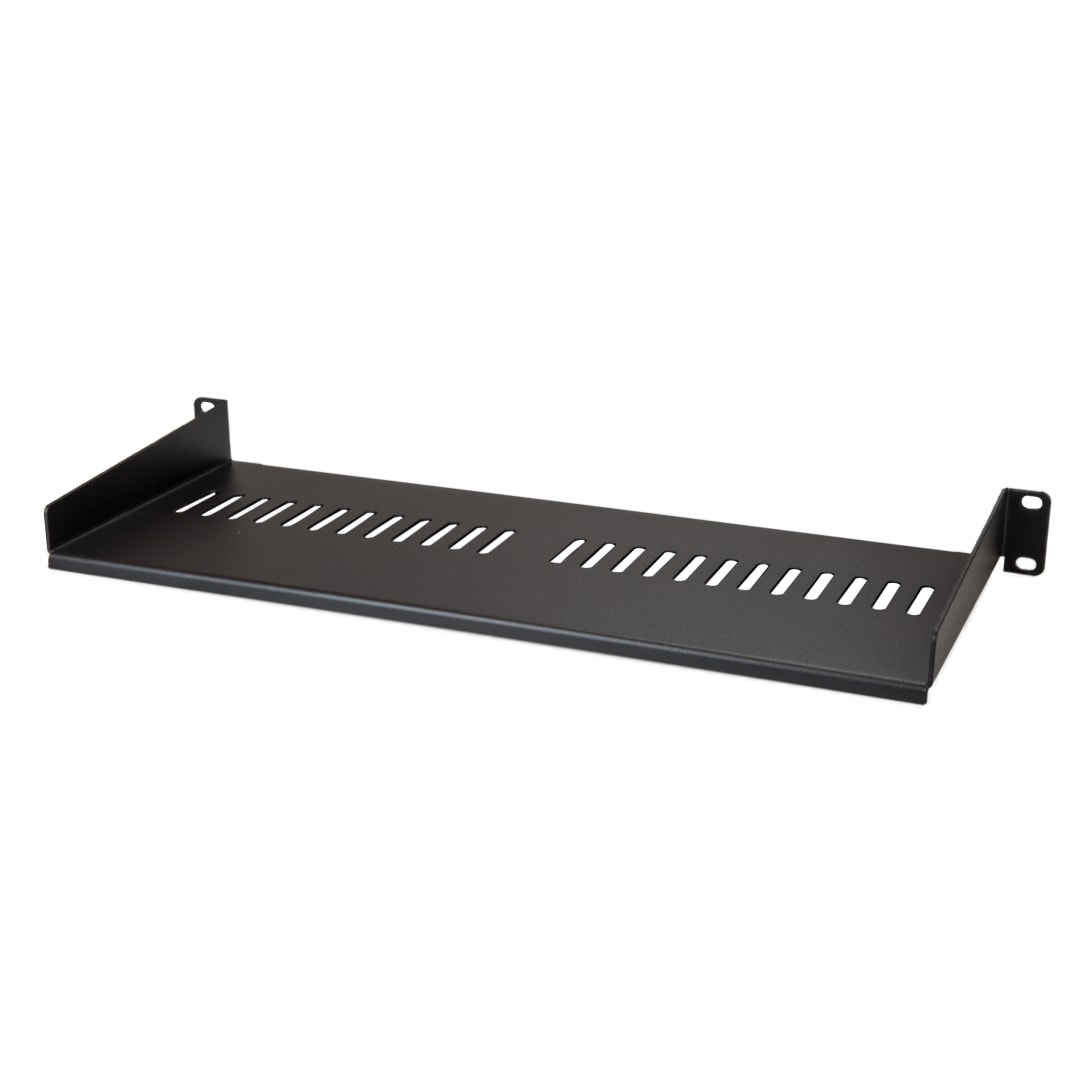 1U 7 inch deep cantilever shelf - vented