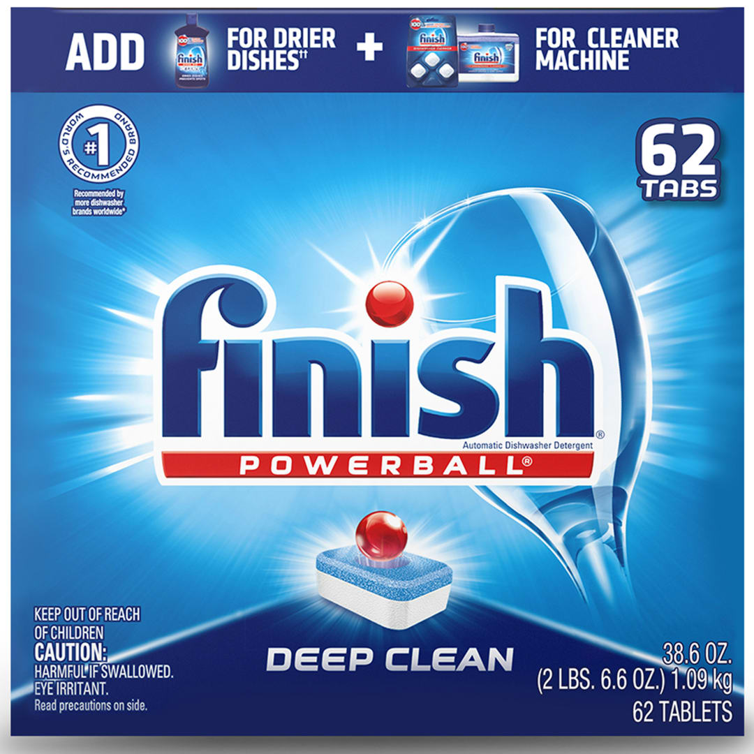 FINISH® POWERBALL® - Fresh Scent 4/62 ct.