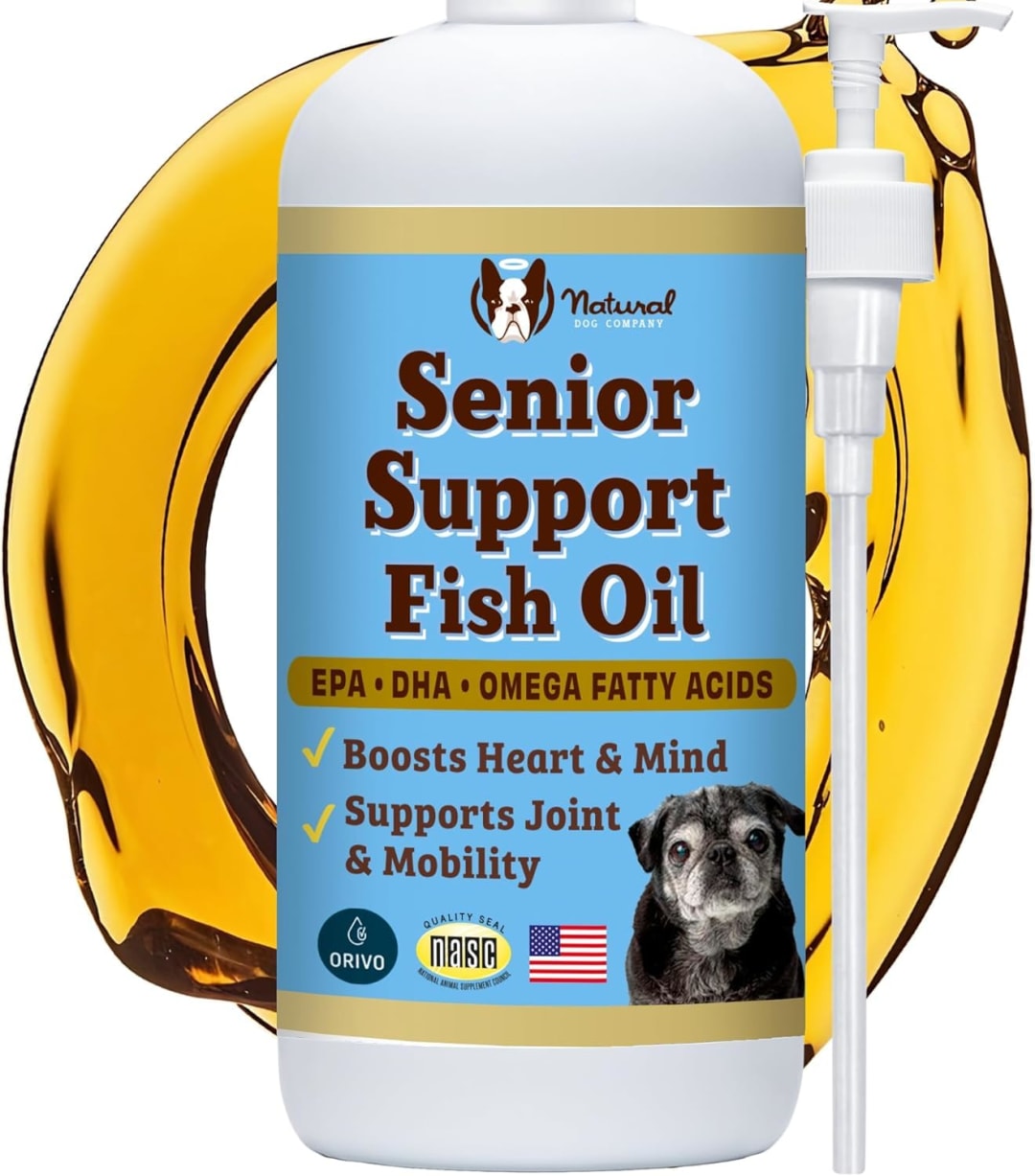 NDC Senior Dog Fish Oil, 16oz Bottle