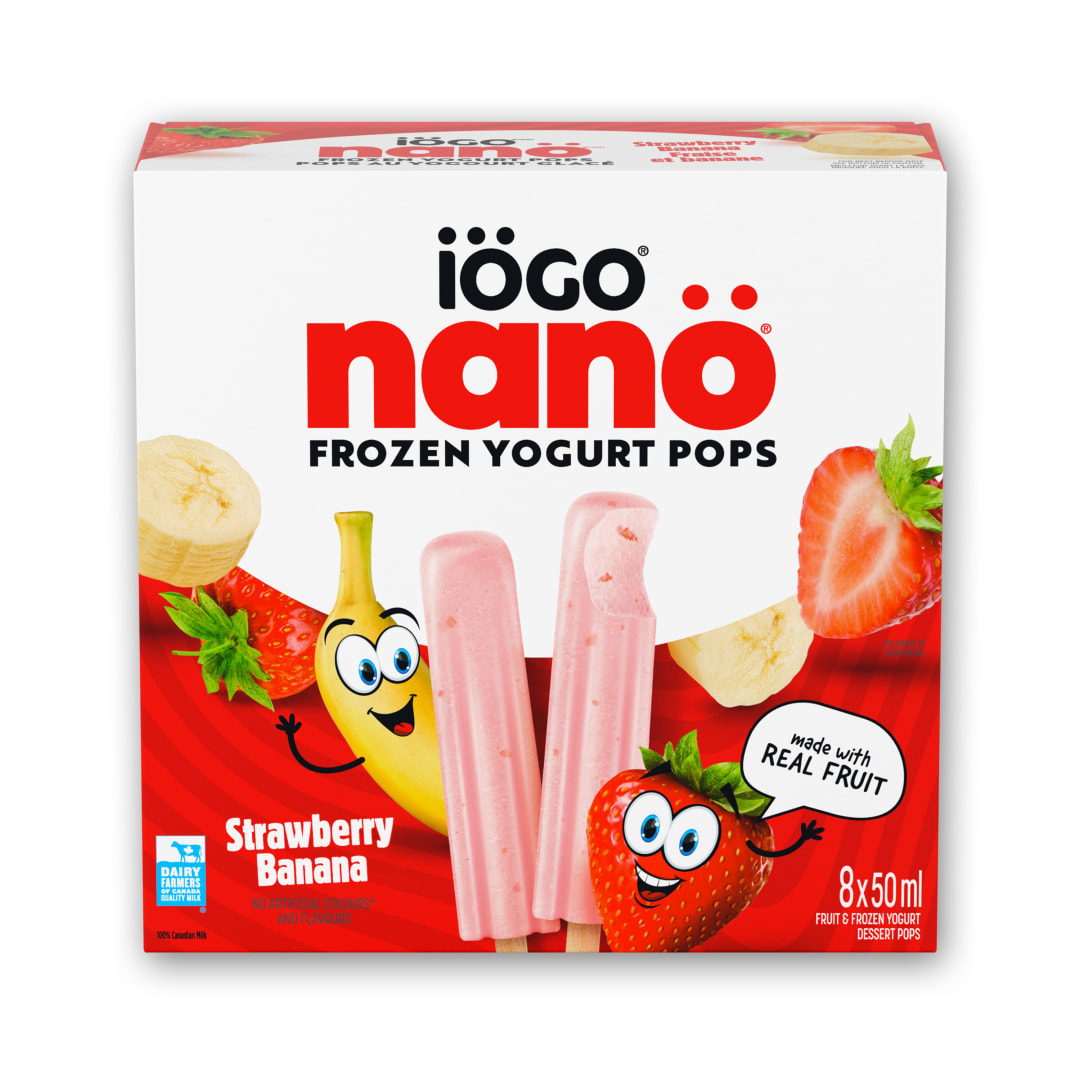 IOGO Nano Strw Ban Pops 8(8x50ml)  CA