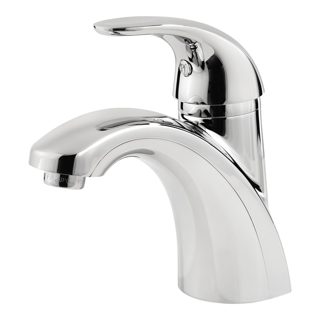 Parisa Single Control 4" Centerset Bathroom Faucet in Polished Chrome