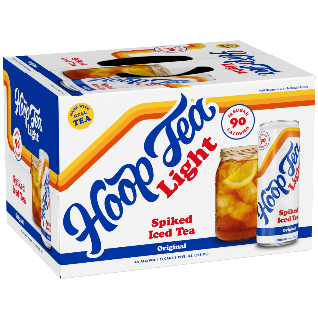 Hoop Tea Light Original Spiked Iced Tea 12 - 12 fl oz Cans