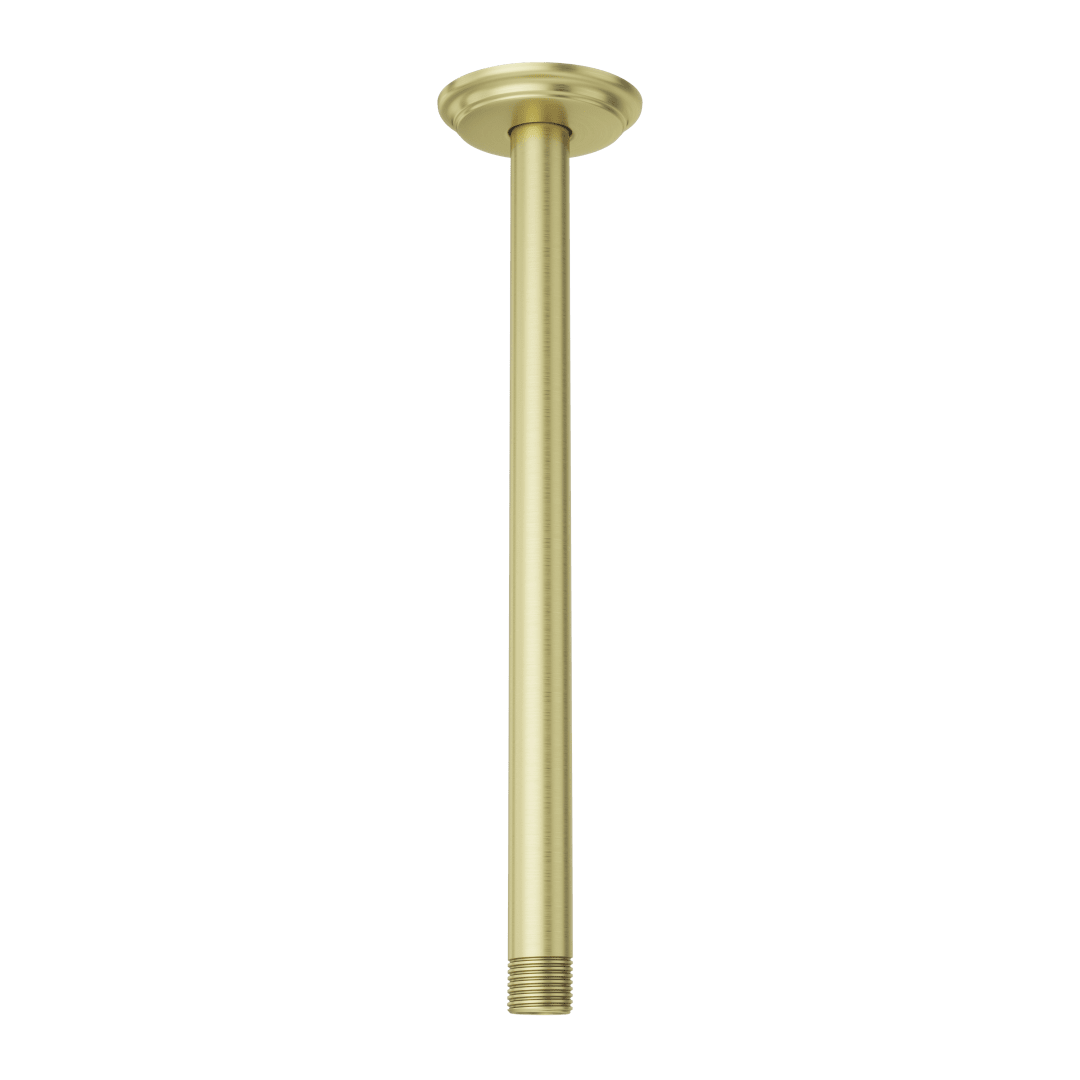 Pfister 12" Ceiling Mount Shower Arm & Flange in Brushed Gold