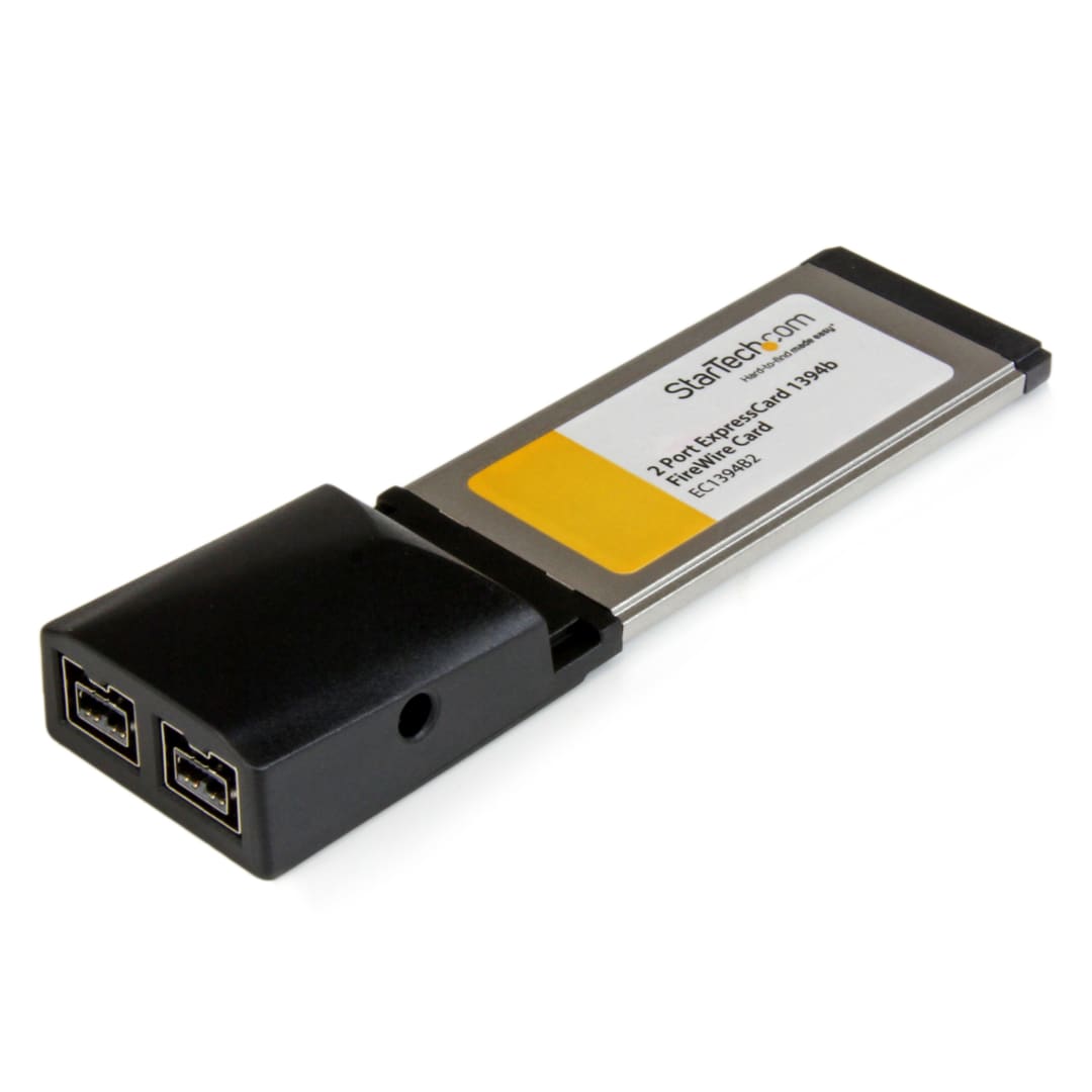 2 port ExpressCard 1394b FW800 Card