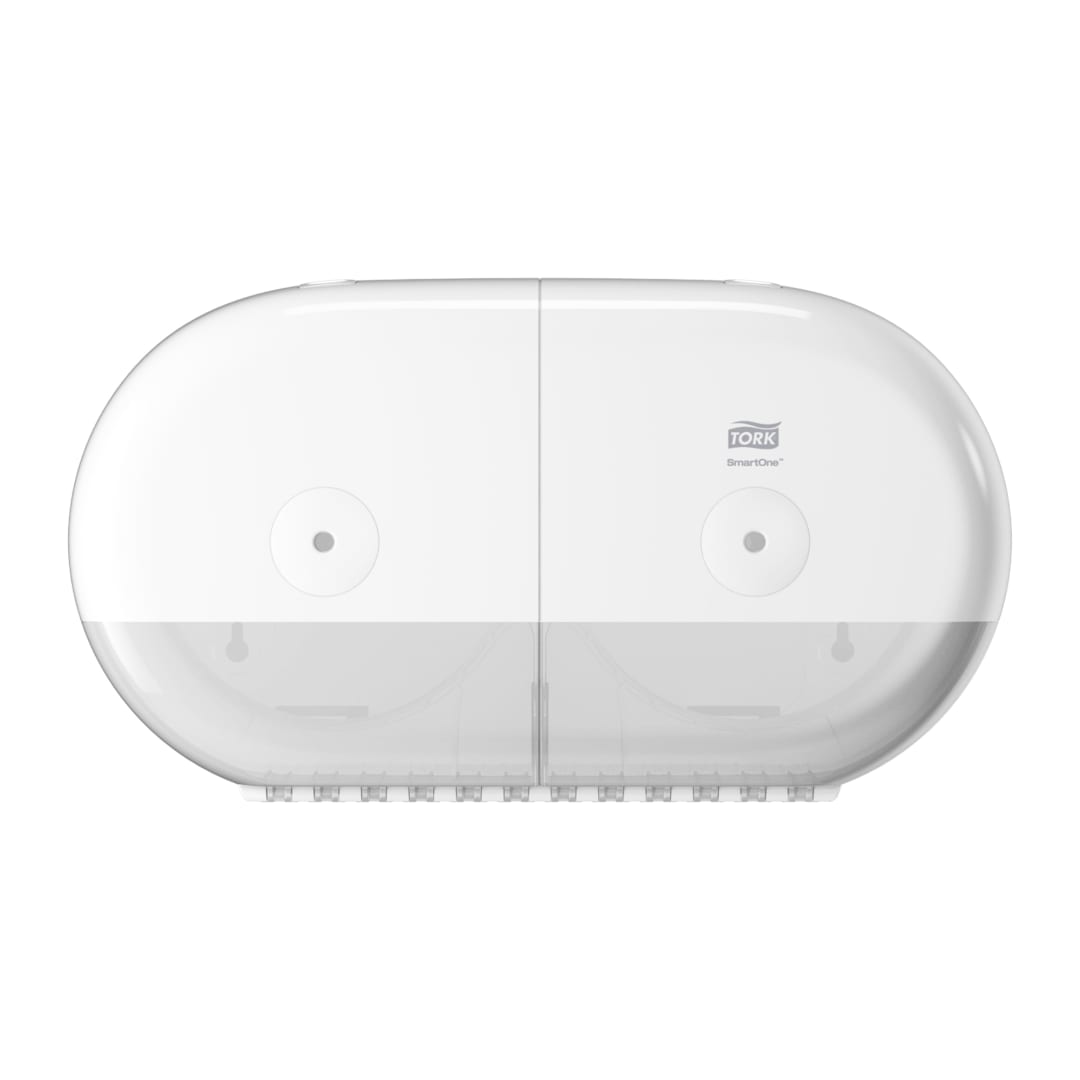 Tork SmartOne® Twin Mini Toilet Roll Disp White