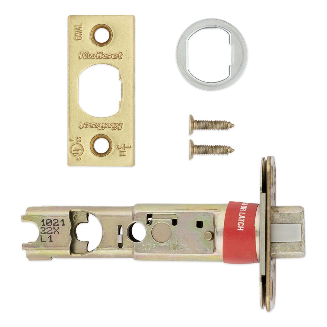 6-Way Adjustable FD Plain Latch for Polished Brass Finish