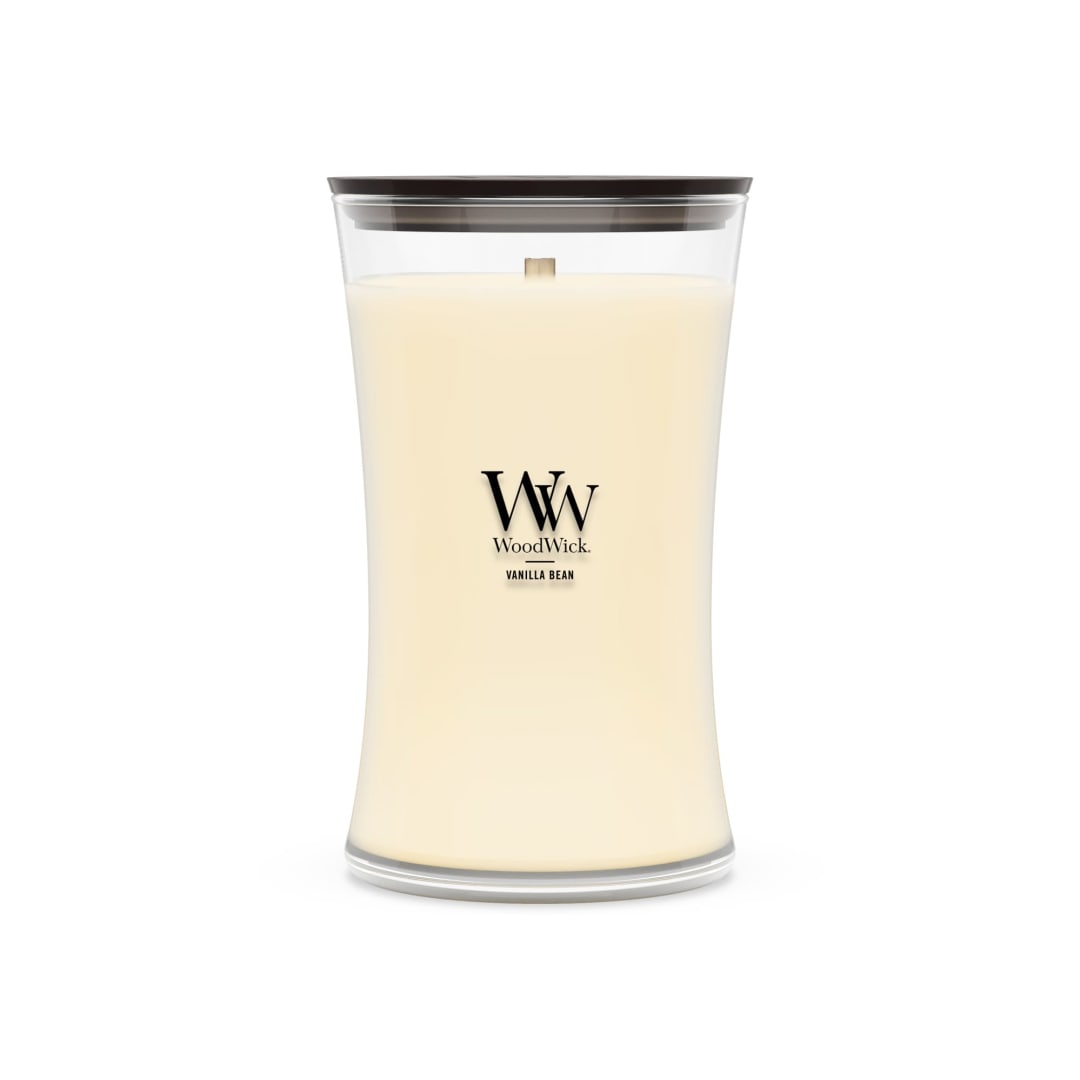 WoodWick Vanilla Bean Large Hourglass Candle