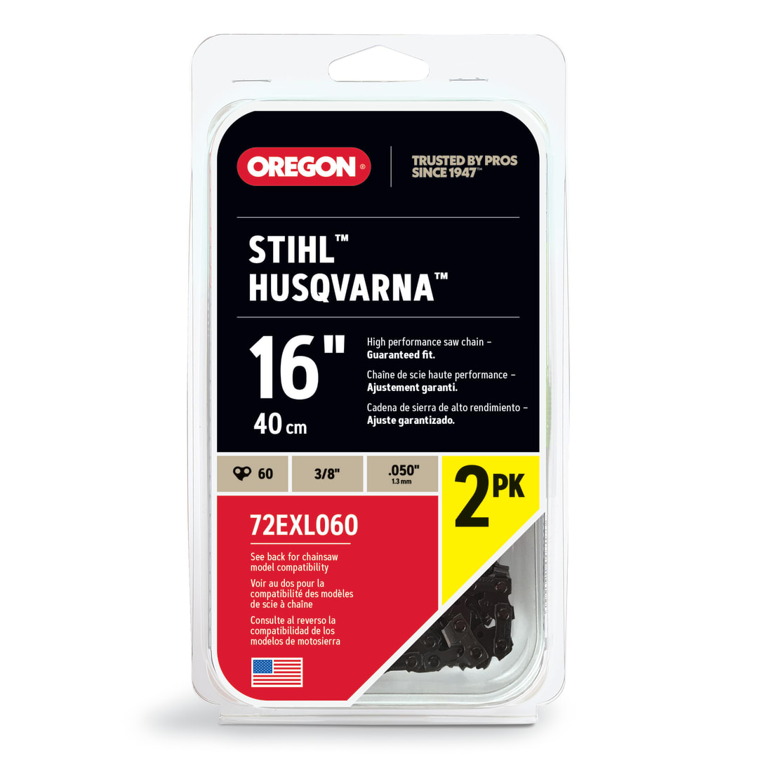 Oregon 72EXL PowerCut™ Saw Chain 2-Pack, for 16 in. Bar