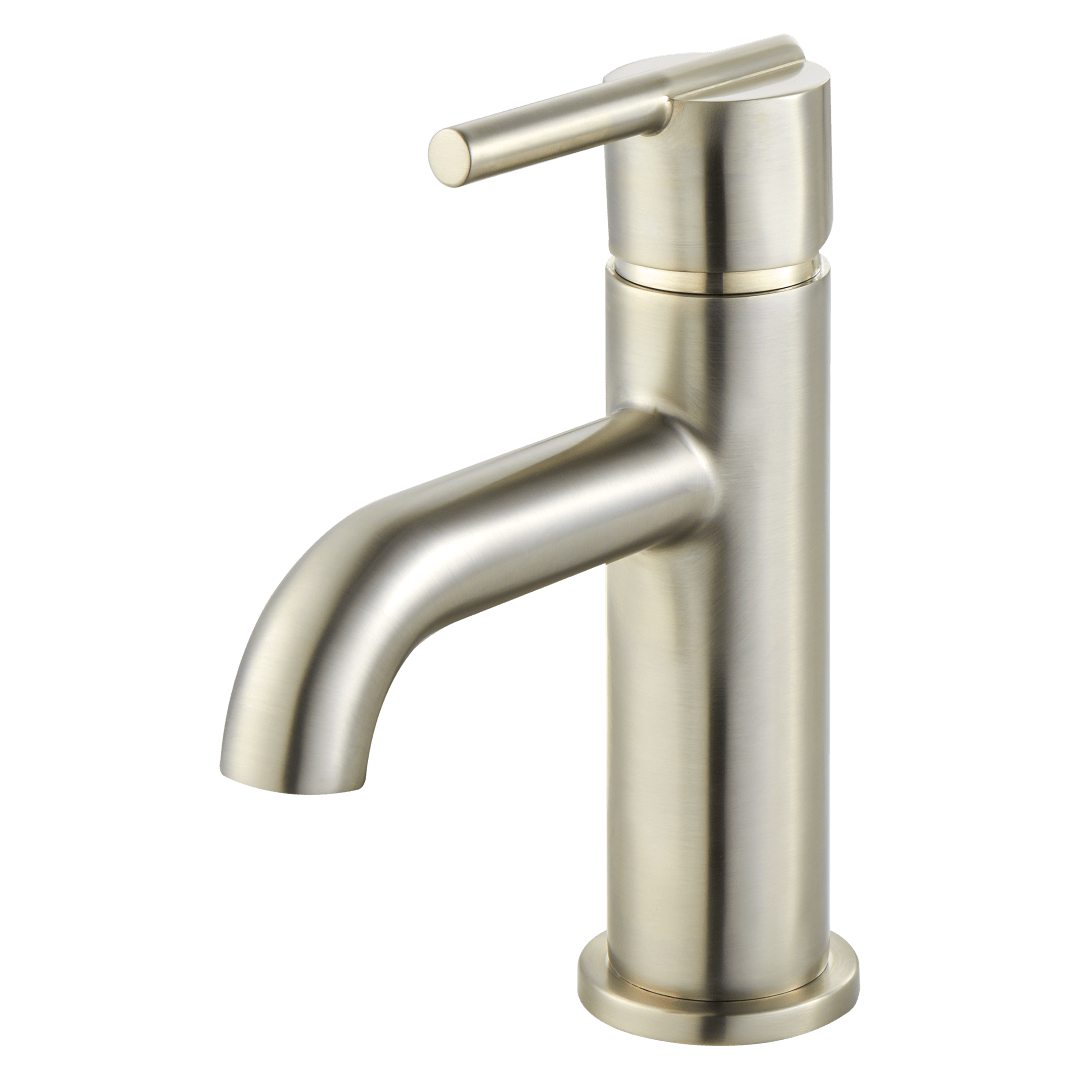 Brislin Single Control 4" Centerset Bathroom Faucet in Brushed Nickel