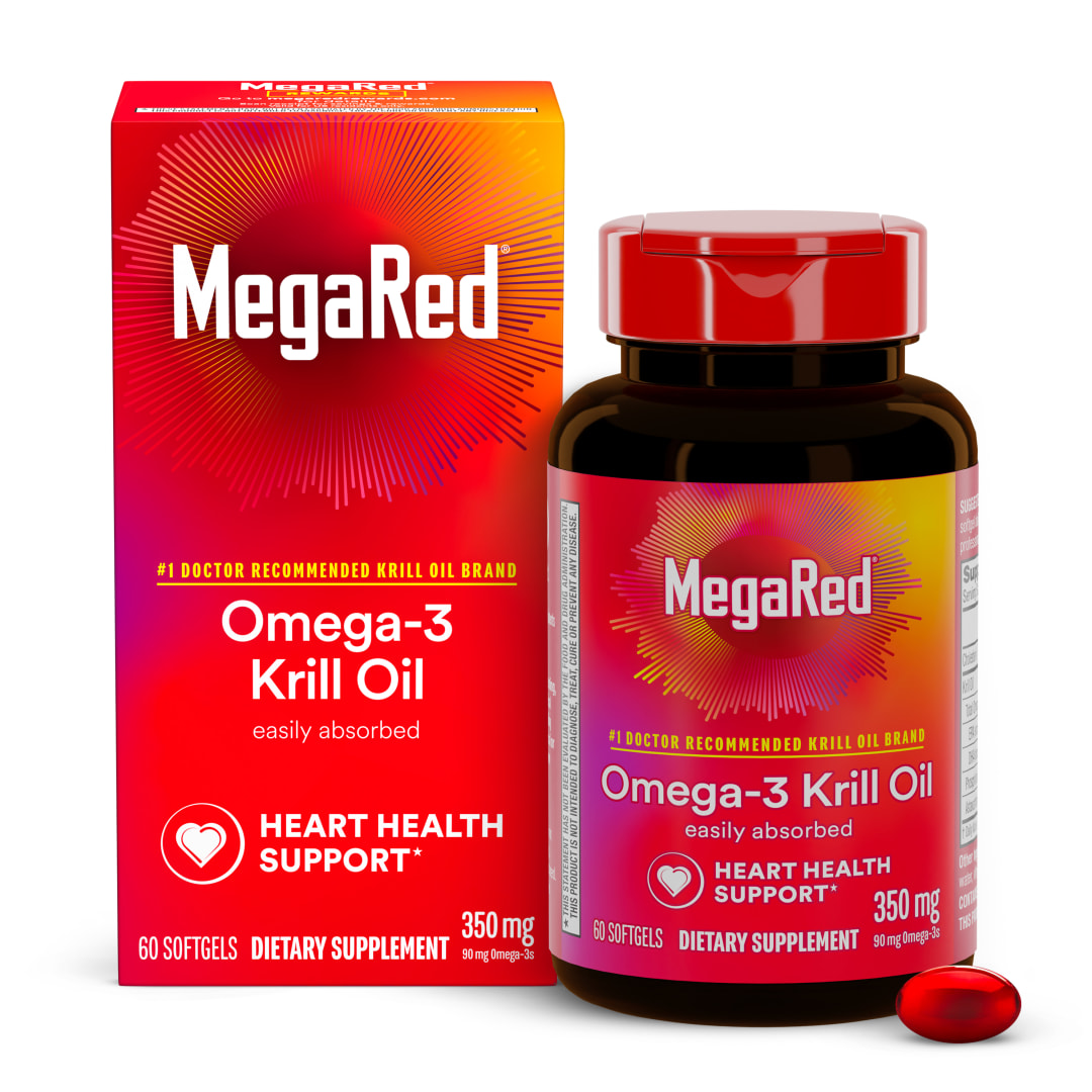 MEGARED® Omega-3 - Krill Oil 350mg 12/60 ct.