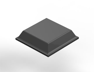 3M™ Bumpon™ SJ5008 Elastikpuffer, Grau, 12,7 x 3,1 mm, Klebstoff Natur-Kautschuk R-30