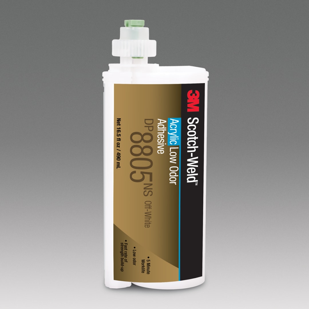 3M™ Scotch-Weld™ Az Kokulu Akrilik Yapıştırıcı DP8805NS, Yeşil, 490 ml