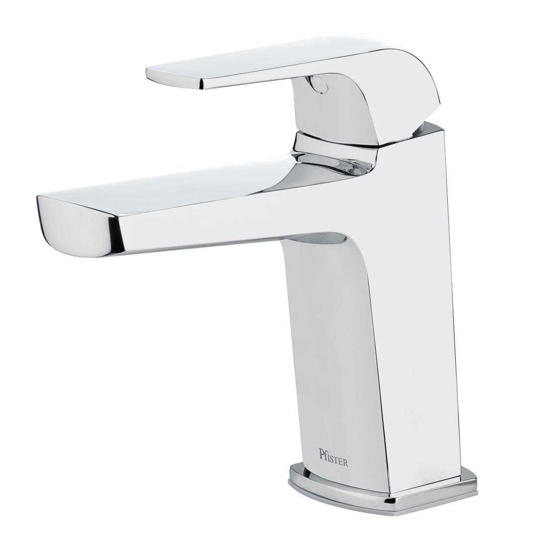 Leen Single Control 4" Centerset Bathroom Faucet in Polished Chrome